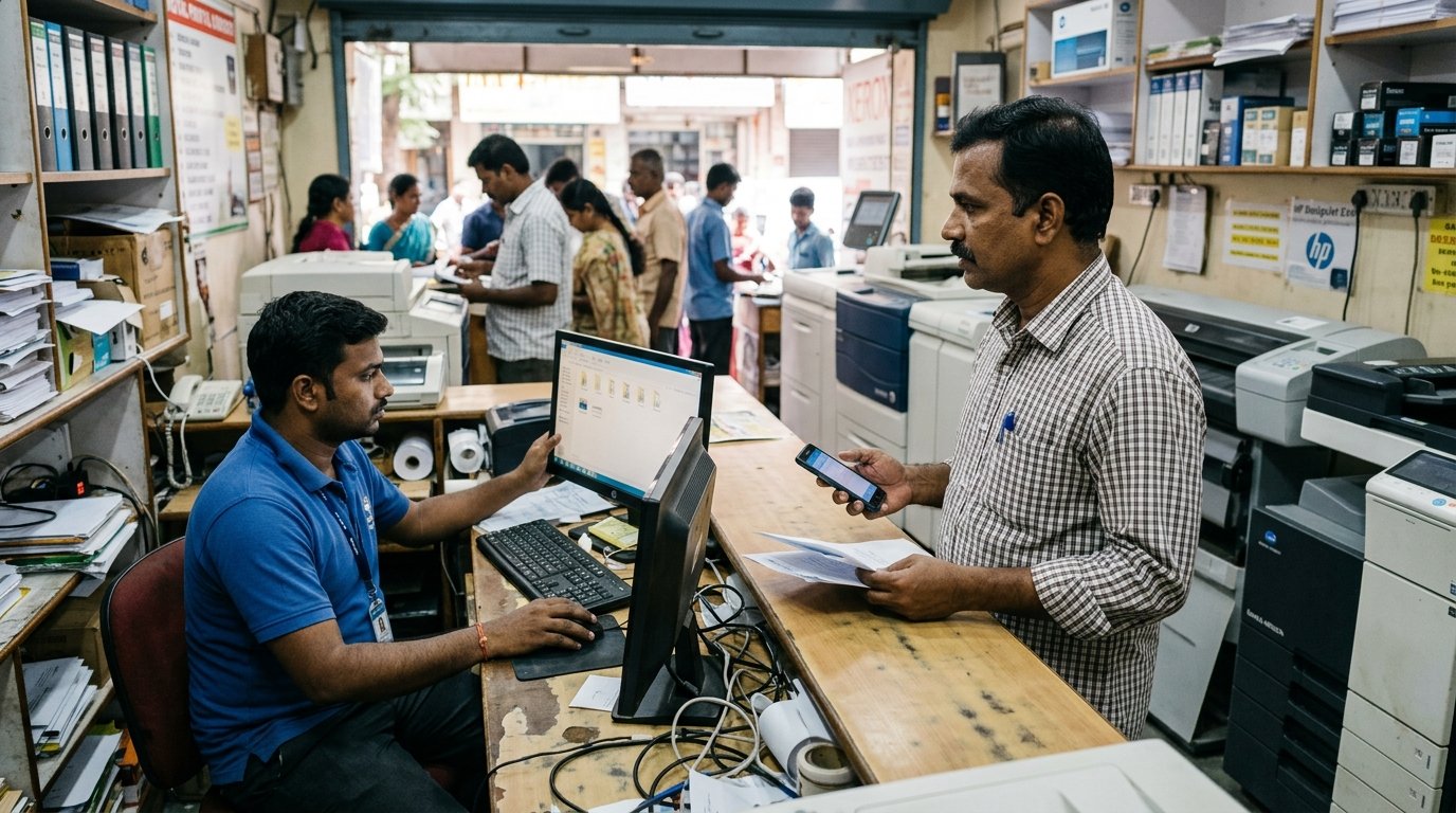 Busy Printing Counter in India